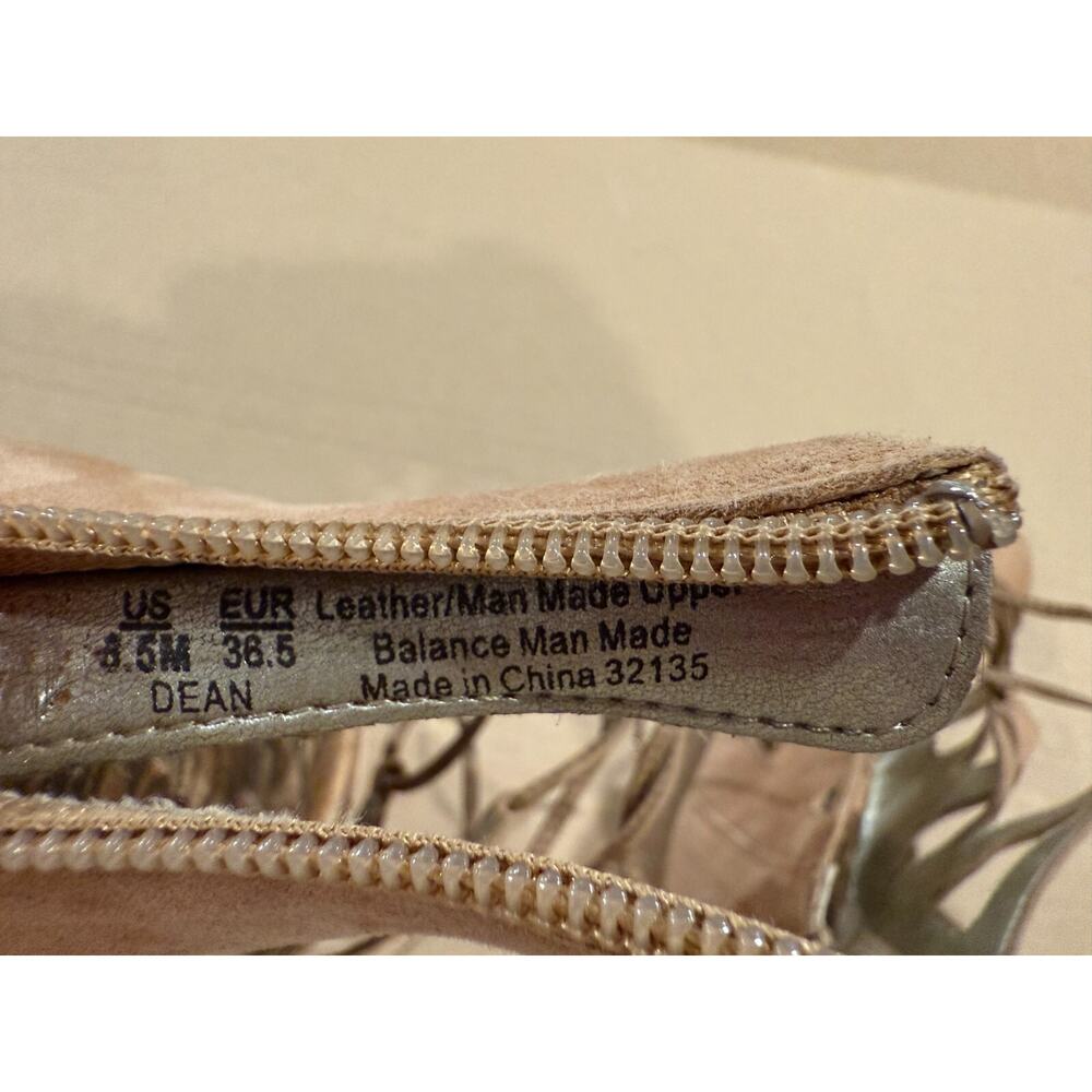 Sam Edelman Suede Dean Caged Gladiator Sandal Womens Size 6.5M Tan - Picture 8 of 8